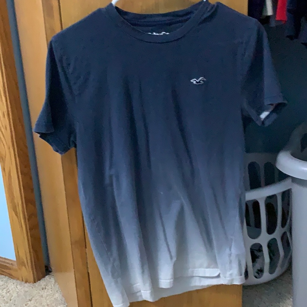 Men’s Hollister Ombré Navy Tee